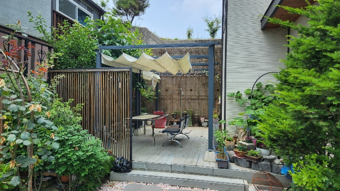 데크 및 파고라