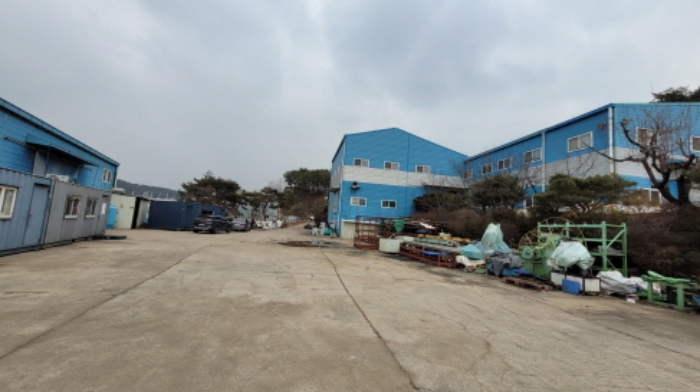 에이동 공장과 디동 공장 비동 공장 전경