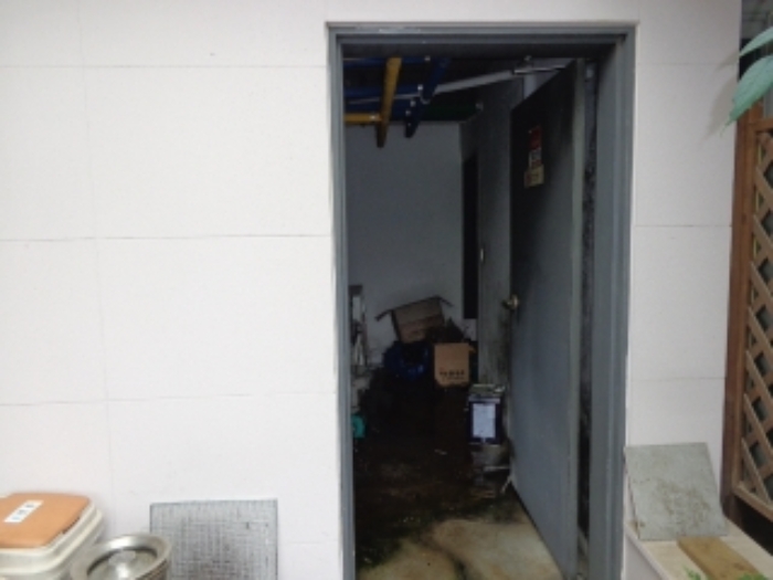 [목록 5] 지상 1층 중앙 부분에 있는 보일러실의 모습