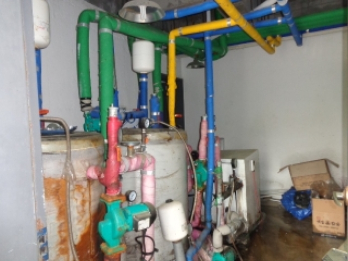 [목록 5] 지상 1층 중앙 부분에 있는 보일러실의 내부 모습