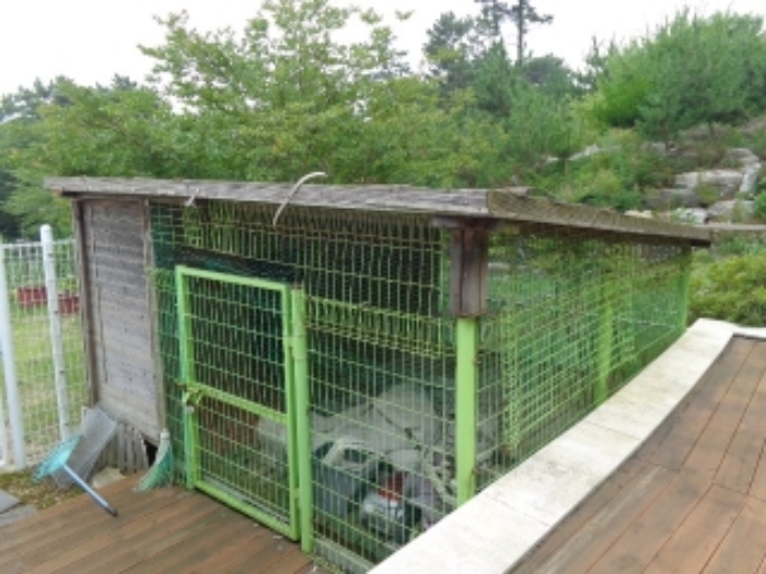 [목록 5] 지상 2층 북서쪽에 있는 제시외 구조물의 모습