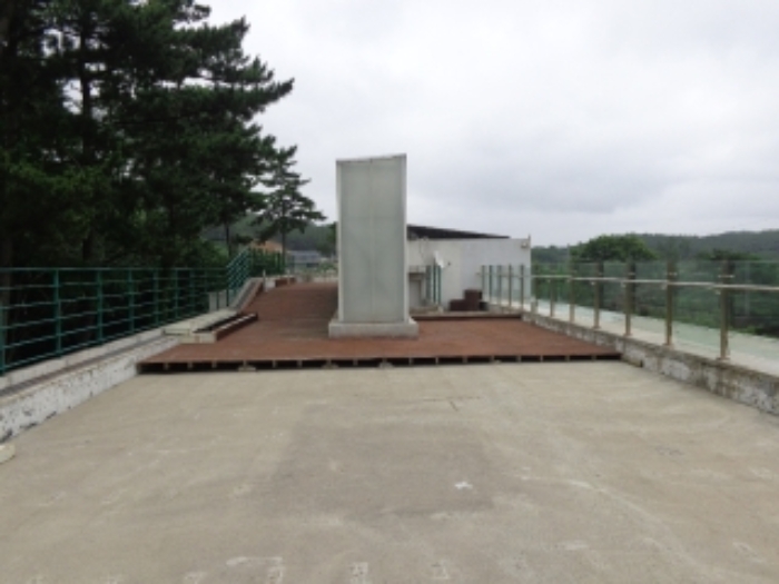 [목록 2] 지상 1층 옥상의 모습