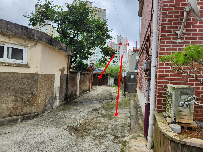 본 건 (서측에서 촬영)