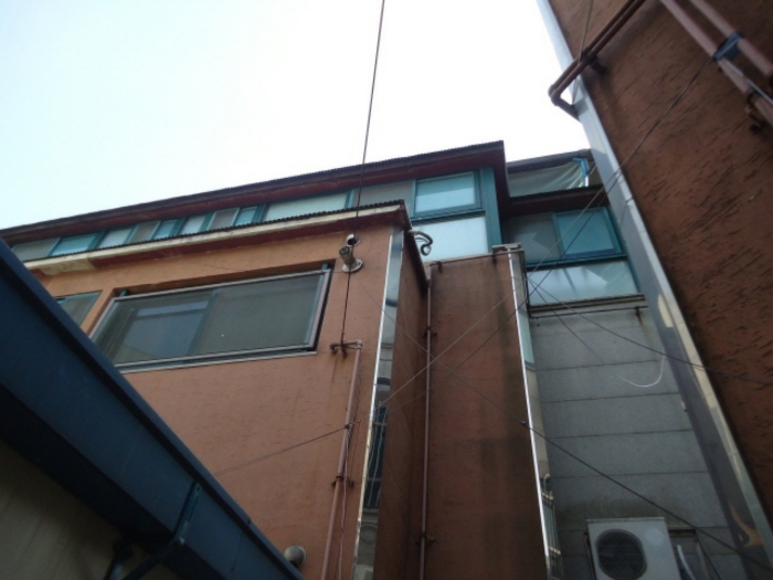 본 건물의 좌측 현황