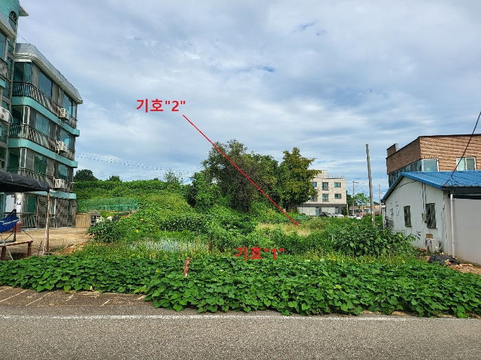 본 건 전경(서측에서 촬영)