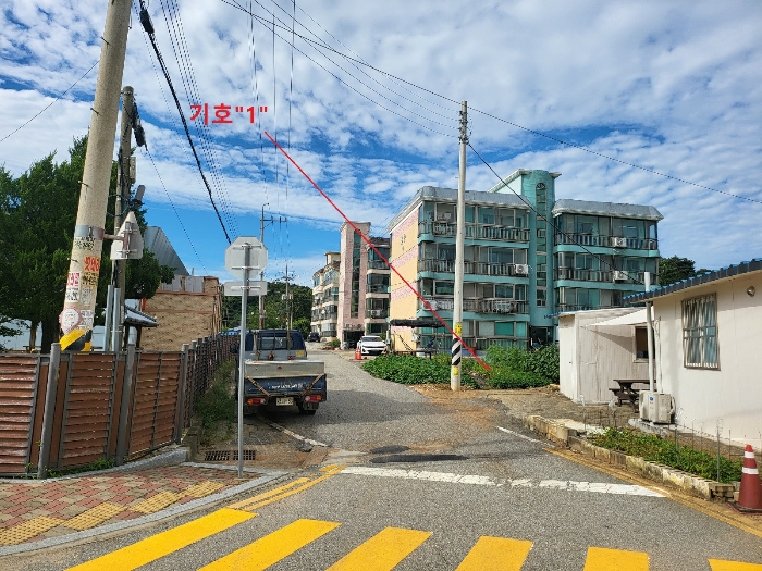 본 건 주위 전경(남측에서 촬영)