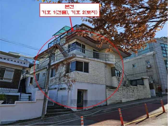 본건 전경(기호 1, 2)