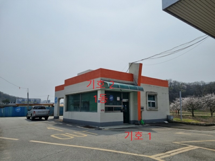 [기호 2 건물 1동 전경 - 북동측에서 촬영]