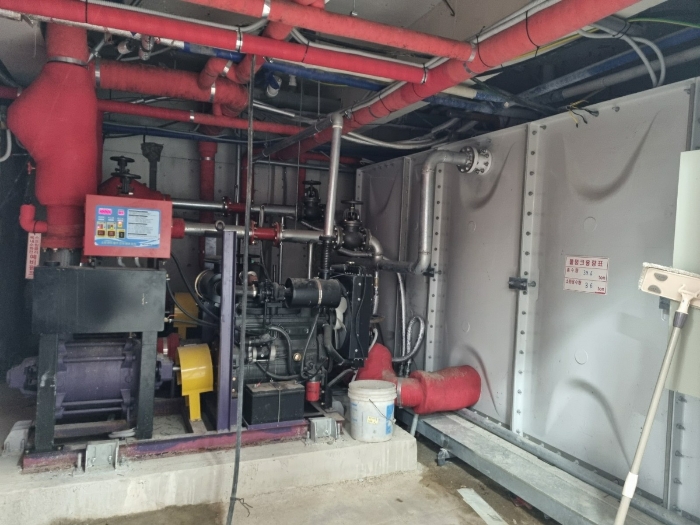 지하 펌프실 및 기계실