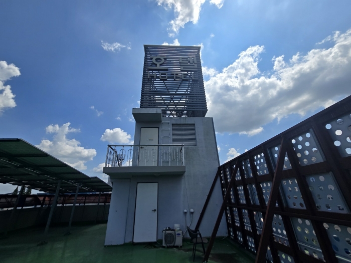 옥상 기계실 전경