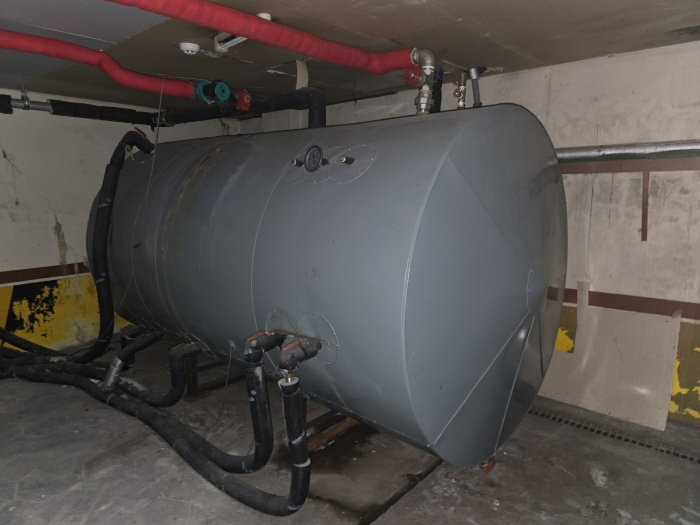 지하 기계실 전경