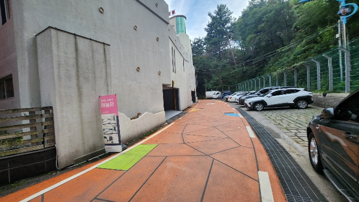 본건 인접도로 전경