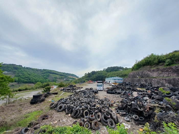 기호(1) 지상 폐타이어 등