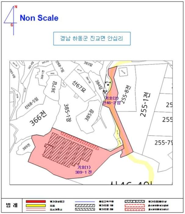 지 적 및 건 물 개 황 도