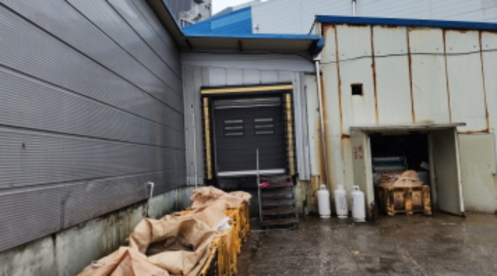 목록2 건물(공장동에 연결된 창고 1동-폐수처리장으로 이용중)