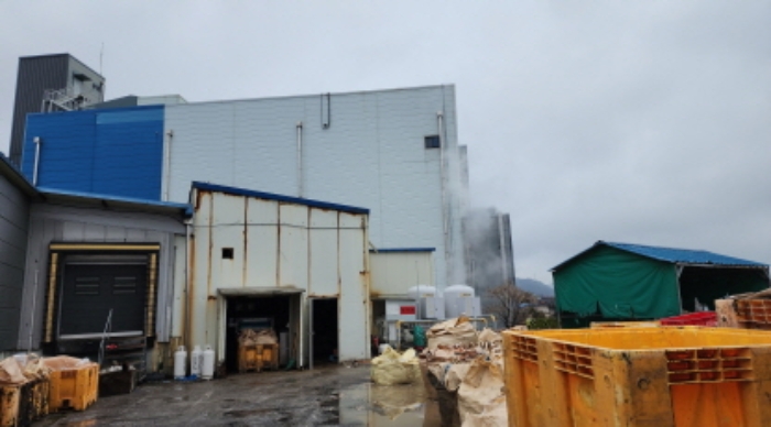 목록2 건물(창고 1개동-폐수처리시설로 사용중) 전경