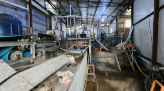 폐수처리시설 내부 전경