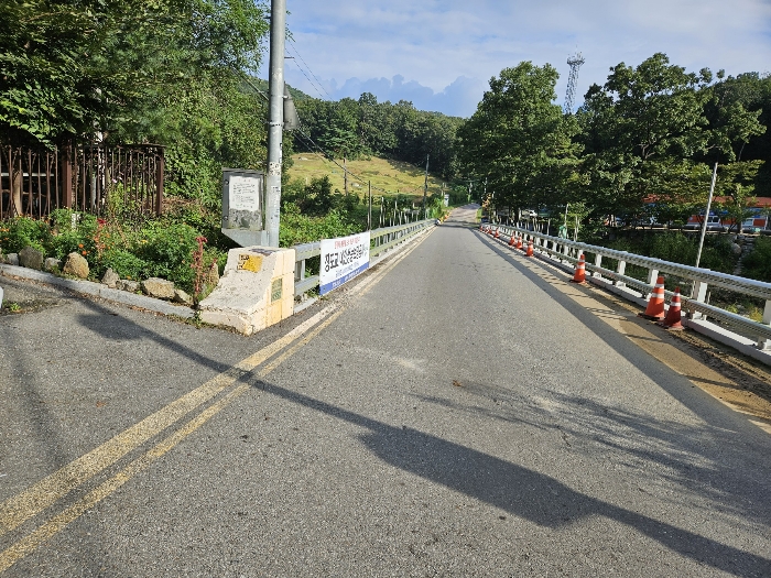 인근 교각(장포교)