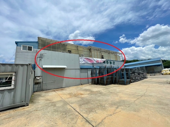 건물 공장 및 건조실 전경