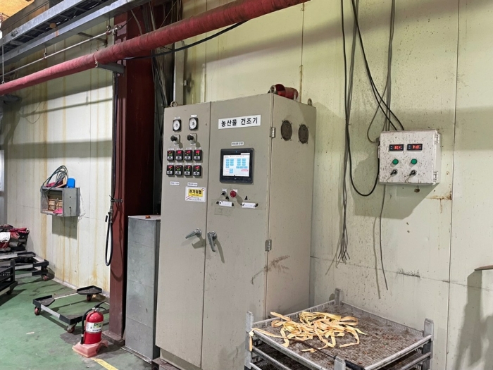 주건물 공장 1층 건조설비 전경