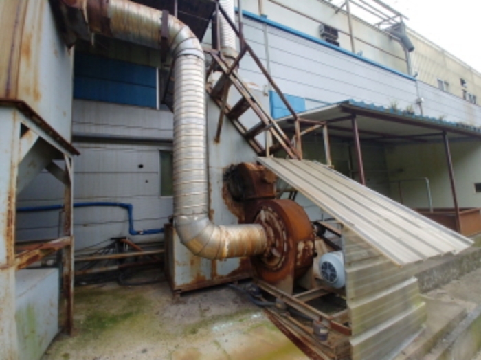 스팀보일러(배풍기) 모습