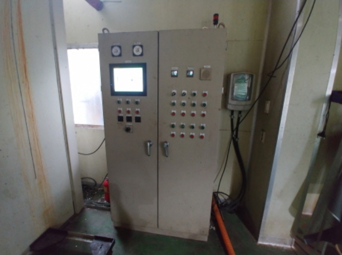 스팀보일러(배전함) 모습