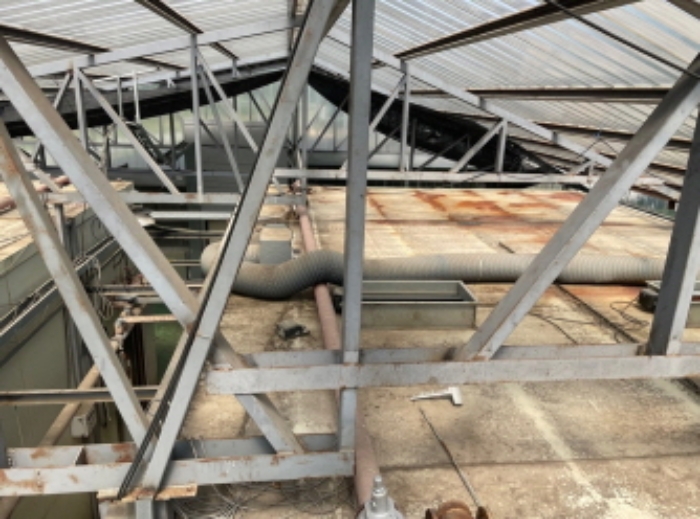 2층 건조실 송풍설비