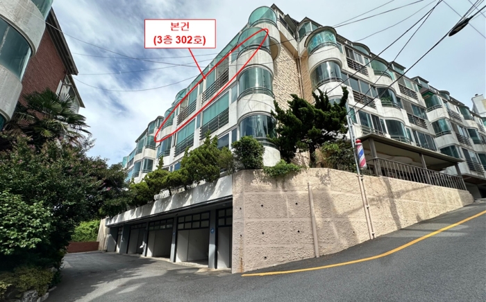 본건 전경
(북서측 도로에서 촬영)