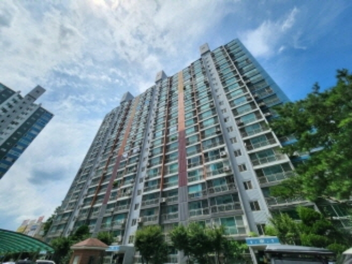 덕소강변 삼익아파트 101동 전경