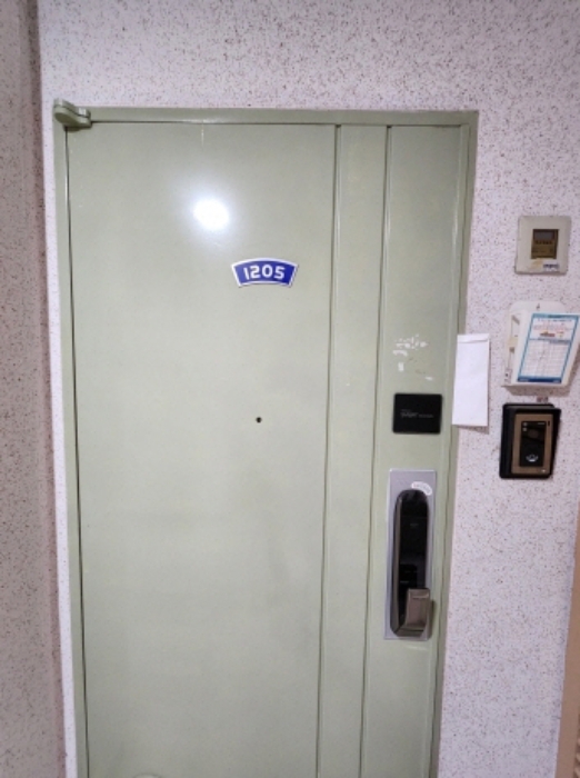 1205호 세대 출입문