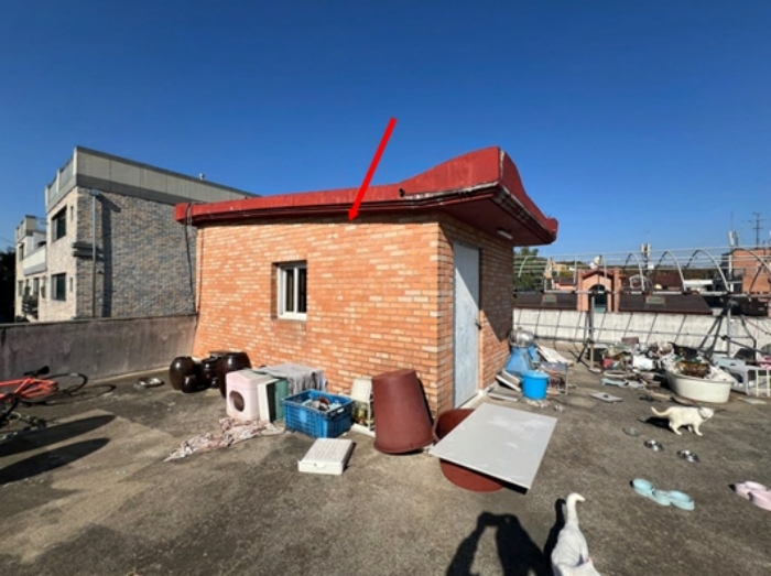 옥탑층 전경 및 제시외(21)