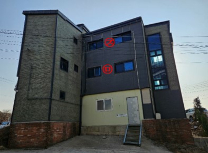 제시외건물 (ㅁ), (ㅈ) (발코니확장주택)