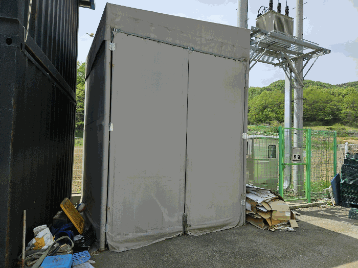 제시외 건물 기호 ㉡ 전경