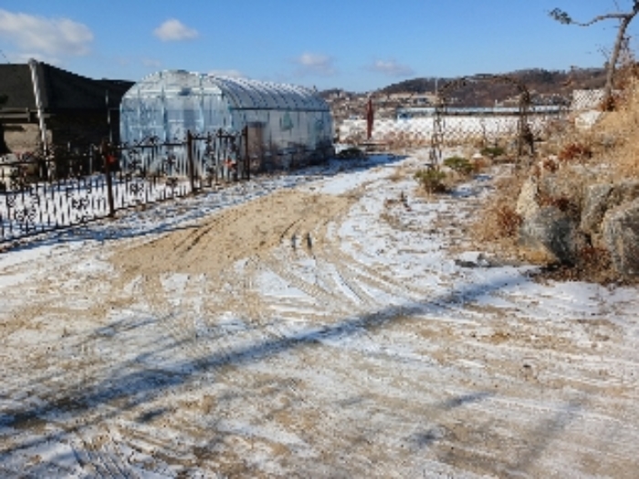 목록3 전경(제시외 비닐하우스 1동)