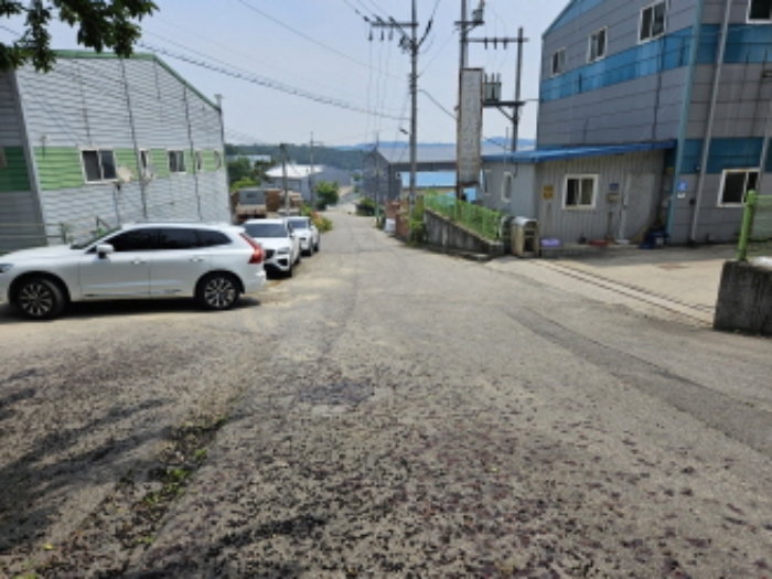 현장 전경(목록1,7) 진입도로