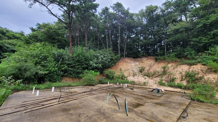 콘크리트 구조물 및 절토 부분