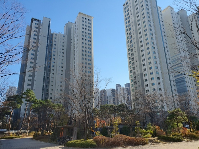 단지 내부 전경