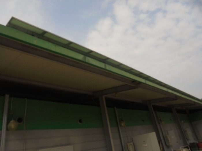 목적물 2번에 비가림 처마(부합물)