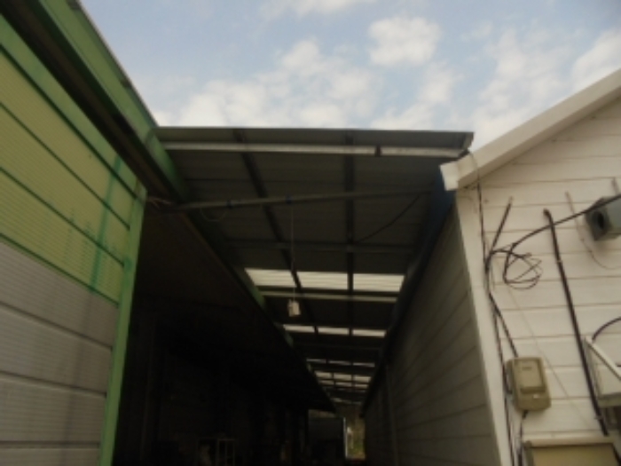 목적물 2번,4번에 비가림막(부합물)