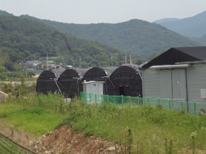 제시외 철재하우스,화장실 전경