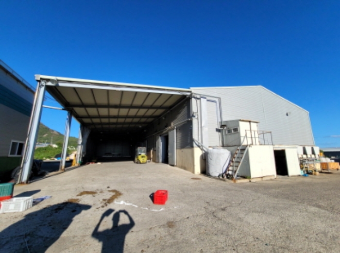 물건4번, 단층 미역가공시설 전경사진