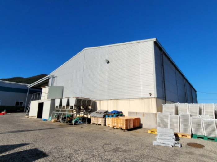 물건4번, 단층 미역가공시설 전경사진