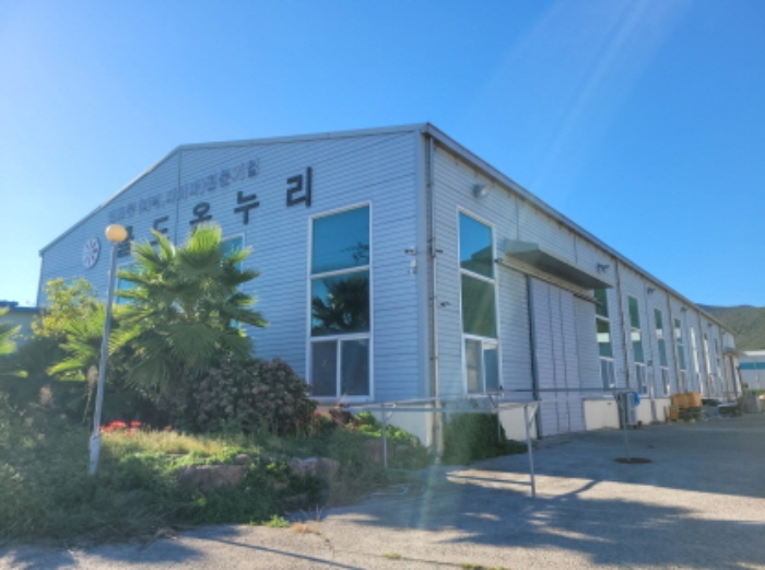 물건3번, 미역가공시설 전경도