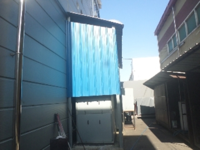 기계기구 대형도장부스 관련 설비(외부 소재)