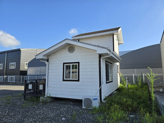 이동식 제시외건물(평가외) 전경