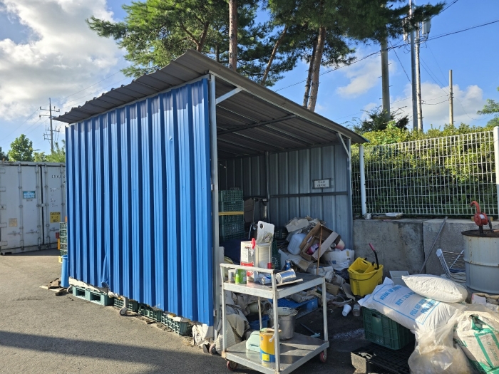 이동식 제시외건물(평가외) 전경