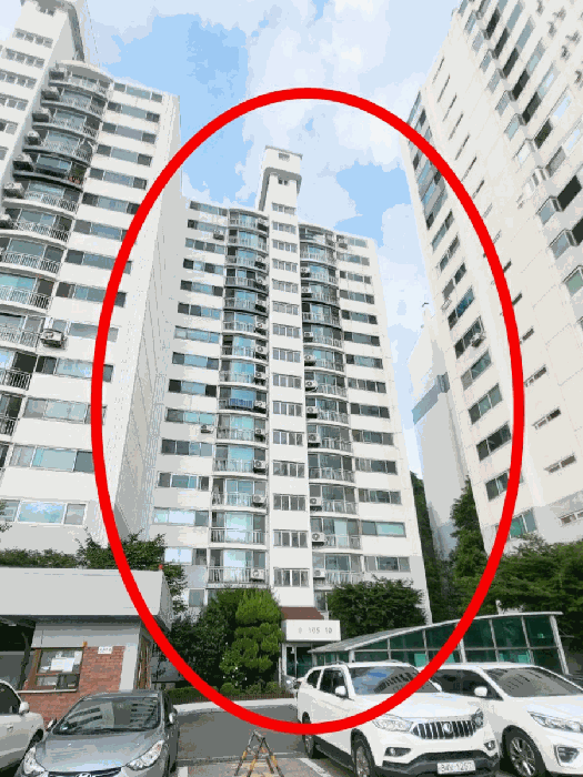 본건소재 105동(9-10호라인)