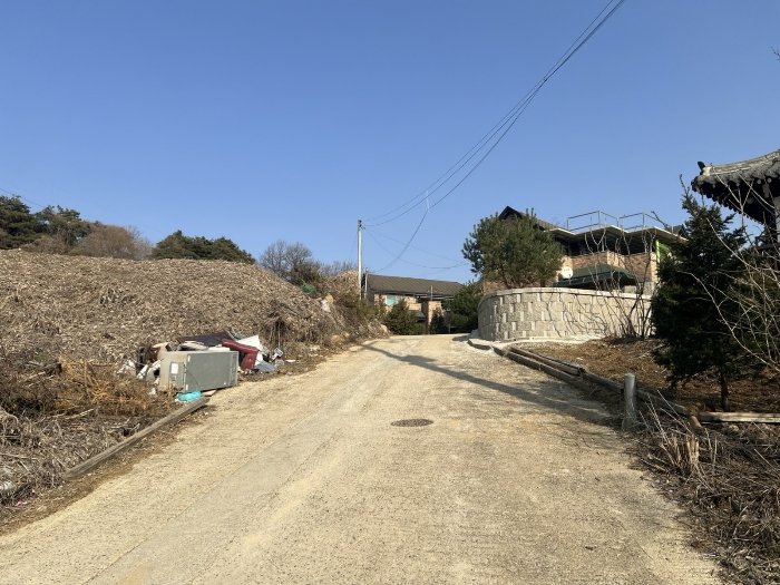 본건 도로 부분(서측에서 촬영)