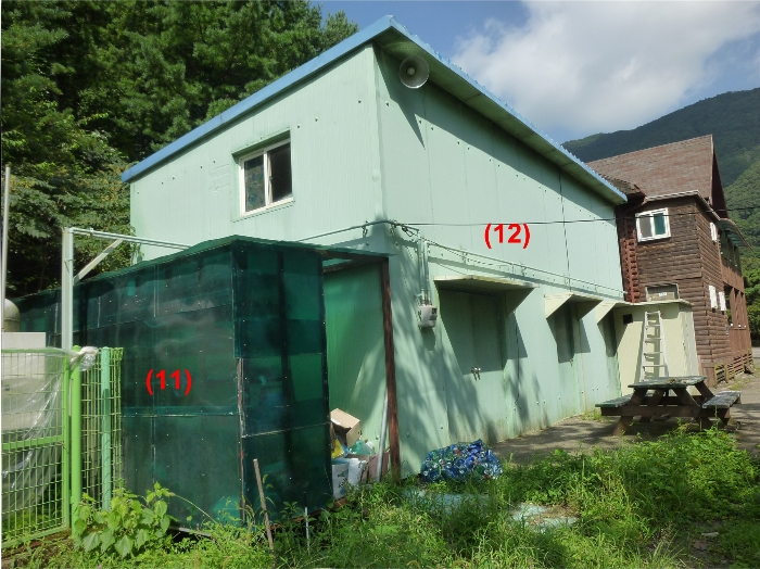 제시외건물(11,12) 전경