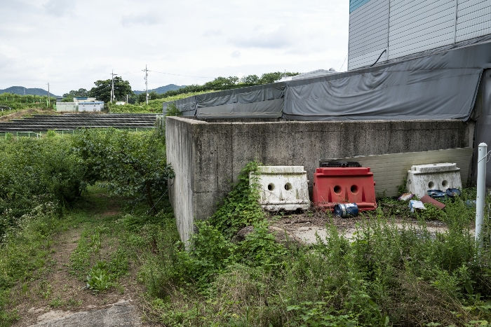 본건 토지상의 콘크리트 탱크